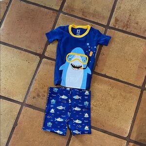PJ Place shark pajama set